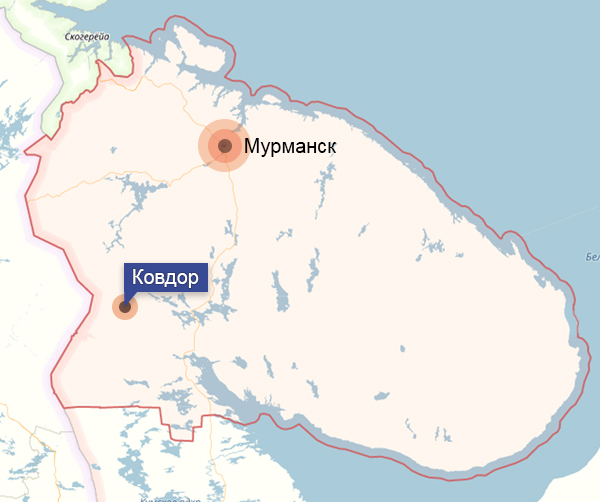Где находится оленегорск. Ковдор город Мурманская область. Г Ковдор Мурманской области на карте. Ковдор Мурманская область на карте России. Город Ковдор Мурманская область на карте.